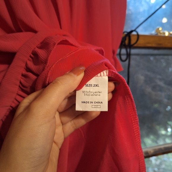 Pink Ruffle Dress - Picture 5 of 6